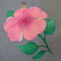 nappe hibiscus le motif
